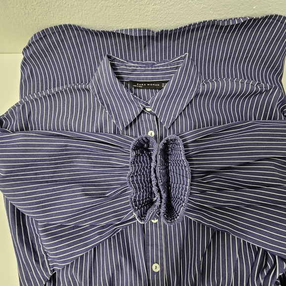 🇪🇦 Zara - Striped Shirt Dress - Picture 10 of 12